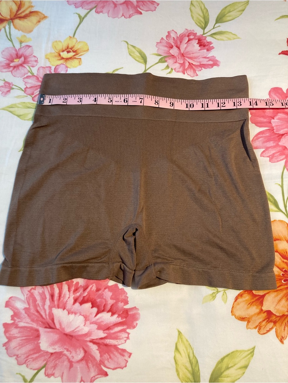 Sofra Seamless High-Waist Boyshorts - Brown